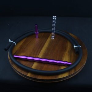 HEAVY SILICONE PIPE NUMBER 8 PURPLE