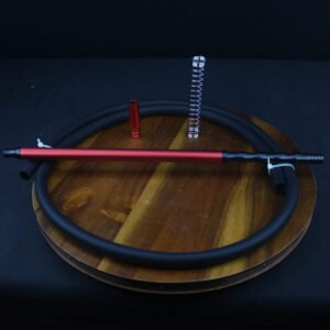 HEAVY SILICONE PIPE NUMBER 6 RED