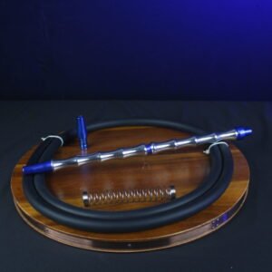 HEAVY SILICONE PIPE NUMBER 23 BLUE
