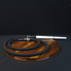 BLACK SILICONE PIPE 3-8