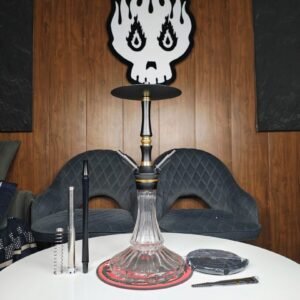 RUSSIAN DOUBLE PIPE BLACK HL 84